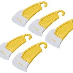 Silicone Pan Scrapper- 5pack - New
